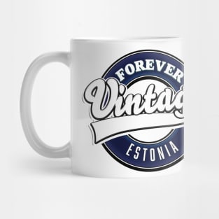 forever vintage Estonia logo Mug